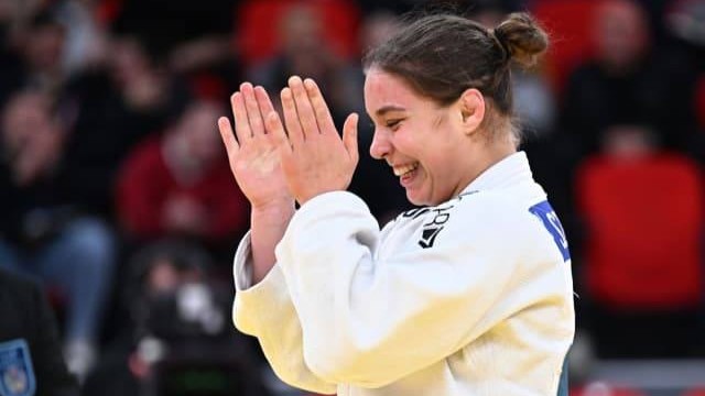 Özbas Szofi ippon-nal aranyérmes a cselgáncs Eb-n!